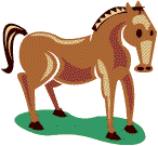 Brown horse