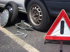 Changing Car Tire