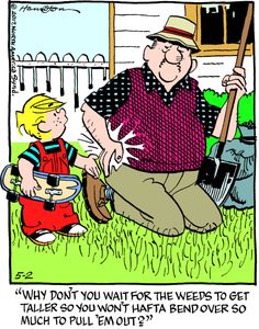 dennisthemenacecomicstripgeorgeweeding.jpg